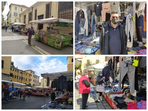 Imperia, il commercio ambulante torna a 'respirare' con la zona gialla, Campanini: "Bisogna tornare alla vita, in sicurezza, ma si deve ripartire" (video)