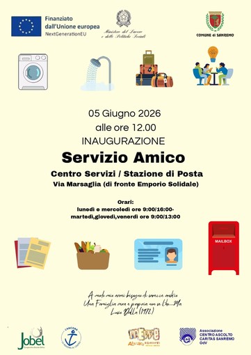 “Servizio Amico”: nuovo centro di servizi e accoglienza “Servizio Amico”: nuovo centro di servizi e accoglienza