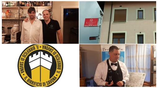 A "Il Colle" chef Sergio Tamarri battezza il "risotto del Col di Nava"