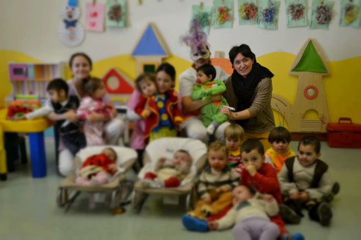Sanremo: grande festa di carnevale per i bambini del nido e della scuola dell'infanzia di Coldirodi