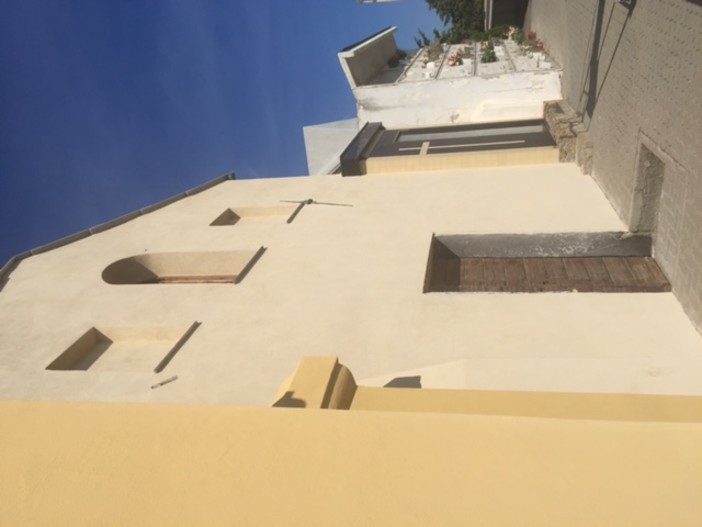 Santo Stefano al Mare, in corso d’opera gli interventi di difesa delle strutture del Cimitero Santo Stefano al Mare, in corso d’opera gli interventi di difesa delle strutture del Cimitero