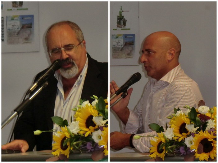 Da sinistra: Giovanni Barbagallo e Gianni Berrino Da sinistra: Giovanni Barbagallo e Gianni Berrino