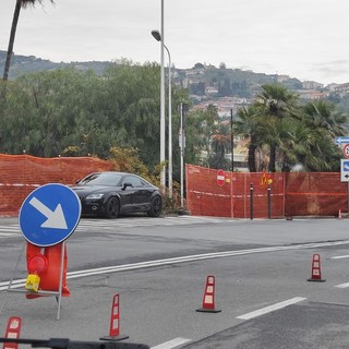 Traffico e lavori sull'Argine a Imperia: il Partito Democratico "Una breve pioggia ha mandato tutto in tilt"