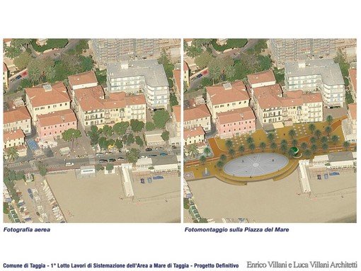 Taggia: la riqualificazione della passeggiata a mare parte con un anno di ritardo