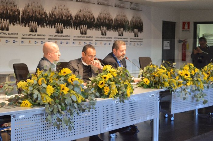 #Sanremo2016, Carlo Conti in Sala Lucio Dalla: "Tra le radio mi sento a casa mia"