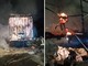 Camion a fuoco sull'A10 tra Andora e Albenga: intervento dei vigili del fuoco