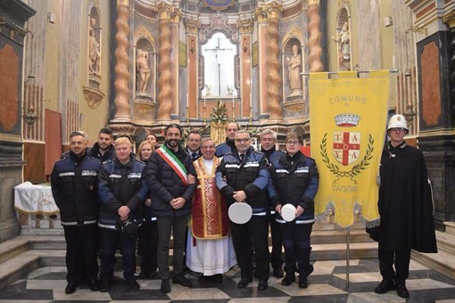 Taggia: alla Chiesa dei Bianchi la Messa per San Sebastiano, protettore della Polizia Locale