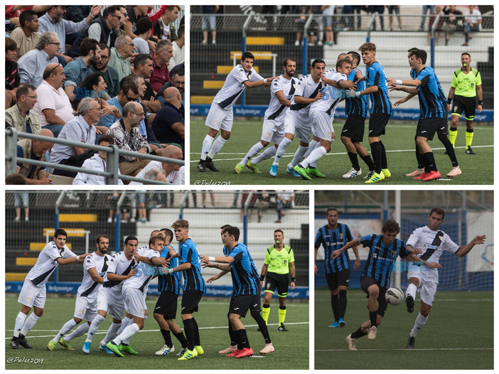 Calcio, Albenga- Imperia: gli scatti del derby nelle immagini di Matteo Pelucchi