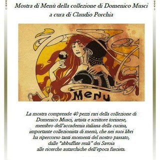 Meditaggiasca: i Menù storici di Liguria in esposizione a Palazzo Soleri Meditaggiasca: i Menù storici di Liguria in esposizione a Palazzo Soleri