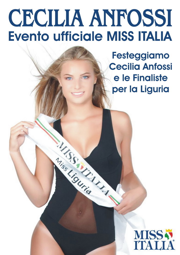 Sanremo: questa sera al Victory, serata dedicata a Miss Italia con ospite la sanremese Cecilia Anfossi