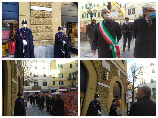 Imperia celebra la 'Giornata della Memoria', Scajola: 'Per non dimenticare tutte le vite trucidate in modo atroce' (Foto e video)