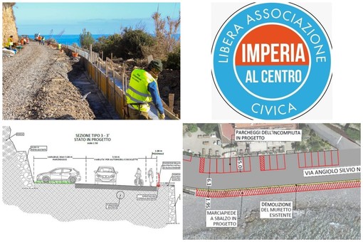 Pista ciclabile, 'Imperia al centro' vuole fare chiarezza: "Troppe criticità, il Comune riveda il progetto" (foto)