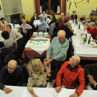 Ieri sera la cena sociale del Cai di Sanremo. Il commento del presidente Antonio Santeusanio