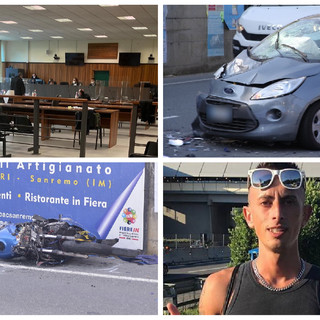 Ospedaletti, morte del meccanico Luca Cardone: inflitti 8 mesi di carcere al 36enne coinvolto nell'incidente stradale