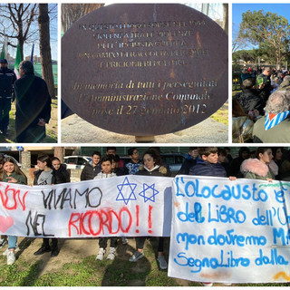 Giornata della Memoria a Vallecrosia: la cerimonia provinciale al 'Campo di Raccolta per Ebrei', Biasi "Abbiamo pagato a caro prezzo la follia umana" Giornata della Memoria a Vallecrosia: la cerimonia provinciale al 'Campo di Raccolta per Ebrei', Biasi "Abbiamo pagato a caro prezzo la follia umana"