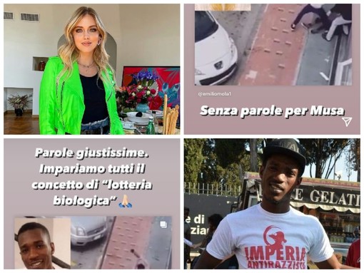Cresce l'ondata di sdegno per la morte di Moussa, il giovane aggredito a Ventimiglia che si è suicidato. Anche Chiara Ferragni lo ricorda: "Senza parole. Impariamo tutti il concetto di lotteria biologica"
