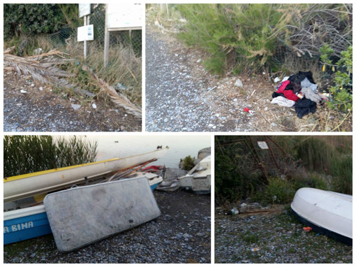 Ventimiglia: la bellezza dell’oasi del Nervia annientata dall’inciviltà tra rifiuti e ingombranti abbandonati