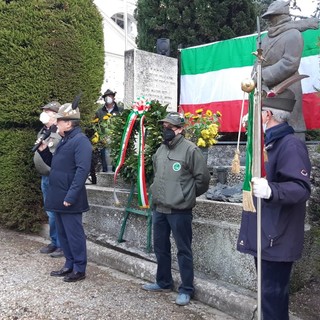 Imperia, al cimitero di Oneglia onorata la memoria degli Alpini caduti e dispersi nella Campagna di Russia (foto)