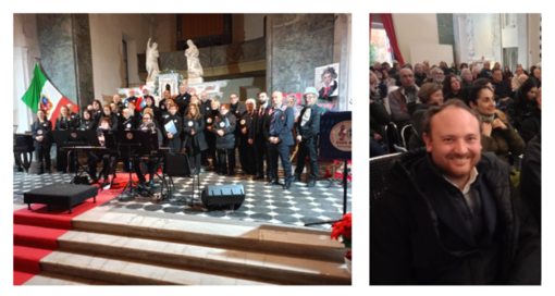 Musica, arte e tradizione: centro storico animato dal concerto di Natale del coro ANC Ventimigliese (Foto)