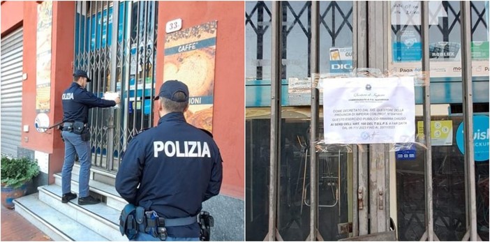 Silp: "Giusto il provvedimento di chiusura del questore del bar di Ventimiglia"