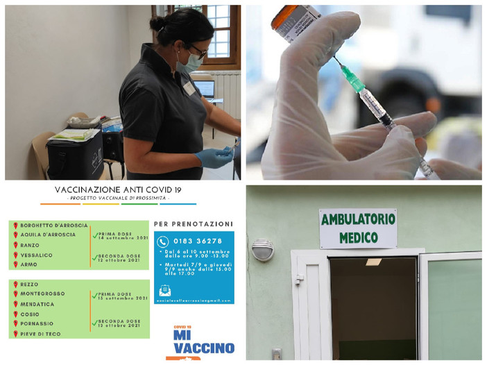 Imperia, Asl 1 chiama e la valle Arroscia risponde, buoni i risultati ottenuti con il camper vaccinale in tour: Imperia, Asl 1 chiama e la valle Arroscia risponde, buoni i risultati ottenuti con il camper vaccinale in tour: