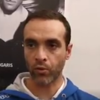 Nicola Ascoli nel post partita di Casale-Sanremese