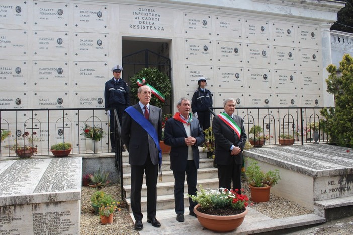 Imperia: le più belle foto delle celebrazioni del 68° anniversario del XXV Aprile nel capoluogo