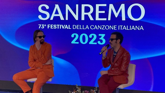 Sanremo 2023, Colapesce e Dimartino: "Vogliamo scalare la classifica dei vostri cuori"