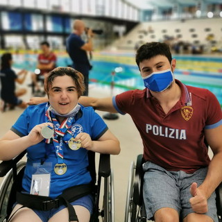 Ai Campionati Italiani Assoluti di Nuoto Paralimpico, ottimi risultati per la giovane nuotatrice sanremese Giorgia Amodeo