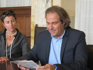 La presentazione in Comune La presentazione in Comune