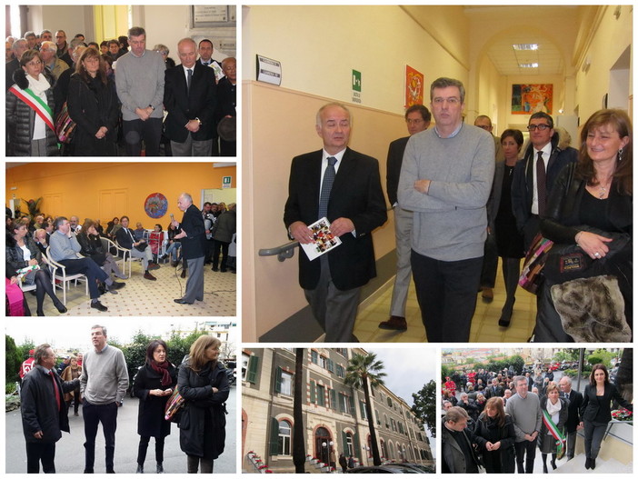 Il presidente Burlando e l'assessore Lorena Rambaudi al 'Borea'