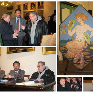 Presentate le opere di Rubino acquistate dal comune di Sanremo. Vincenzo Mollica: “Regalo alla cultura italiana” Presentate le opere di Rubino acquistate dal comune di Sanremo. Vincenzo Mollica: “Regalo alla cultura italiana”