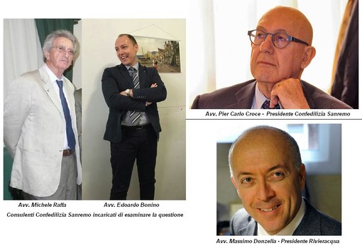 Sanremo: soddisfazione di APE- Confedilizia, risoluzione della questione con l'Amaie sulla problematica utenze idriche e responsabilità solidale proprietari-inquilini Sanremo: soddisfazione di APE- Confedilizia, risoluzione della questione con l'Amaie sulla problematica utenze idriche e responsabilità solidale proprietari-inquilini