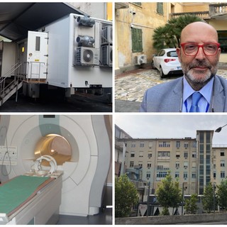 Imperia, al via i lavori nel reparto di radiologia: in arrivo una nuova Tac. Stucchi "Ammoderniamo il parco tecnologico coi i fondi Pnrr" Imperia, al via i lavori nel reparto di radiologia: in arrivo una nuova Tac. Stucchi "Ammoderniamo il parco tecnologico coi i fondi Pnrr"