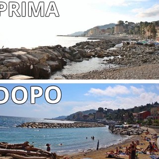 Imperia, nuova vita per Borgo Foce, terminati i lavori sulla scogliera. Scajola soddisfatto: "Esaltato uno degli angoli più belli della città"