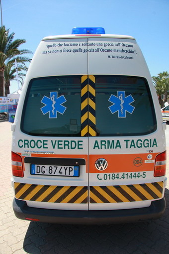 Domenica prossima l'assemblea della Pubblica Assistenza della Croce Verde di Arma di Taggia