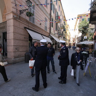 Sanremo: proseguono i controlli sul territorio, oggi dopo la protesta numerosi passaggi della Polizia Municipale in via Palazzo