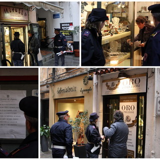 Sanremo: gli agenti del Commissariato hanno chiuso temporaneamente due rivendite di preziosi in via Corradi