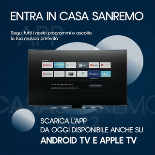 Casa Sanremo TV, disponibile la piattaforma televisiva per seguire il palinsesto dell’hospitality ufficiale del Festival 24 ore su 24 Casa Sanremo TV, disponibile la piattaforma televisiva per seguire il palinsesto dell’hospitality ufficiale del Festival 24 ore su 24