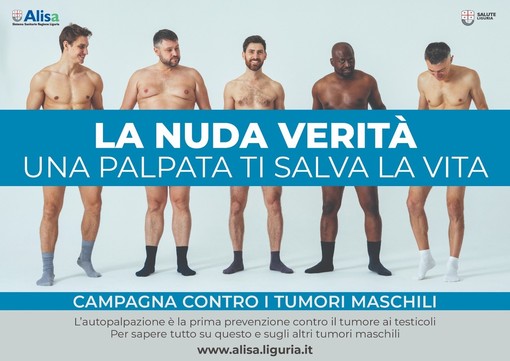 "La nuda verità, una palpata ti salva la vita", presentata la campagna per prevenzione dei tumori maschili "La nuda verità, una palpata ti salva la vita", presentata la campagna per prevenzione dei tumori maschili
