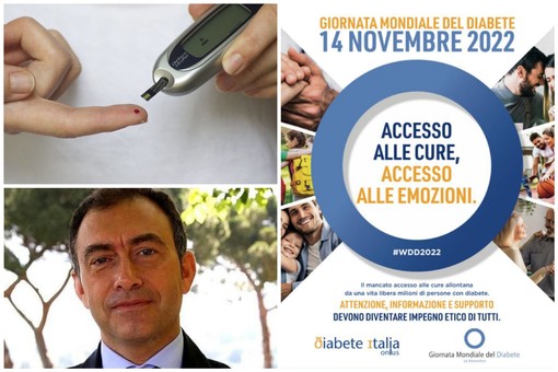 Imperia, giornata mondiale del diabete, il primario Aglialoro: "Centrale il tema dell'accesso alle cure e alle emozioni per accompagnare al meglio i pazienti per tutta la vita"
