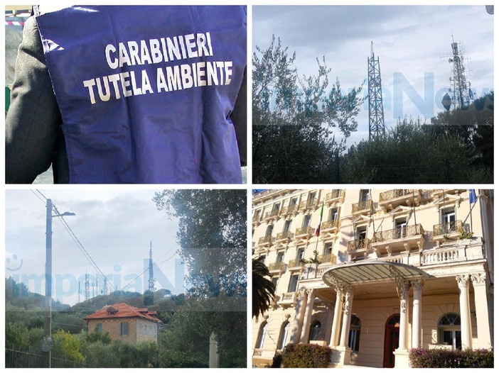 Diano Marina, presentato esposto contro l'installazione dell'antenna telefonica ai 'Pini del rosso': "E' uno scempio ambientale e va tutelata la salute pubblica"