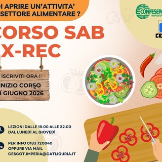 Corso abilitante per commercio e somministrazione alimenti (ex-rec) Corso abilitante per commercio e somministrazione alimenti (ex-rec)