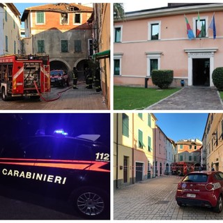 San Bartolomeo al Mare, la Procura indaga per incendio doloso: non convince la tesi dell'incidente per il rogo che ha semidistrutto un'abitazione in piazza Verdi
