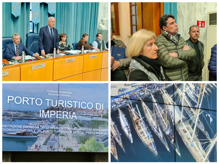 Imperia, Porto turistico in consiglio comunale: in arrivo hotel a 5 stelle e nuove abitazioni residenziali (foto e video)