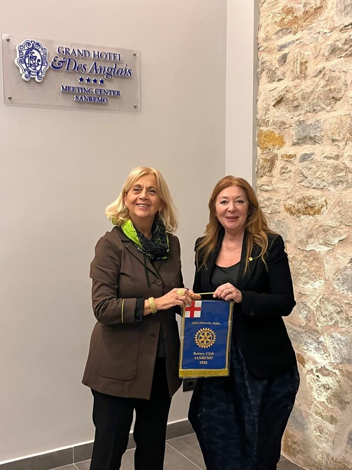 Sanremo: serata rotariana all’insegna del glamour all'Hotel Des Anglais