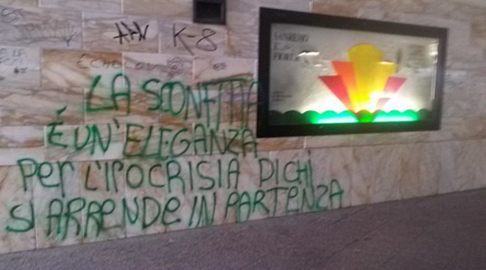 Sanremo: 22.500 euro, ecco quanto costeranno questa volta i vandali del sottopassaggio dell'Imperatrice Sanremo: 22.500 euro, ecco quanto costeranno questa volta i vandali del sottopassaggio dell'Imperatrice