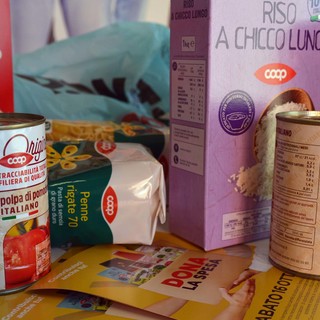 Ottimi i risultati della raccolta solidale di Coop Liguria: in provincia di Imperia donate oltre due tonnellate di prodotti