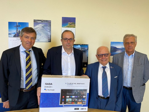 Il Rotary Sanremo Hanbury dona televisori a Malattie Infettive dell'ospedale Borea Il Rotary Sanremo Hanbury dona televisori a Malattie Infettive dell'ospedale Borea