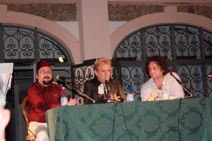 Sanremo: Villa Nobel 'stregata' da Dario Salvatori e dalla musica di Freddy Colt & friends Sanremo: Villa Nobel 'stregata' da Dario Salvatori e dalla musica di Freddy Colt & friends